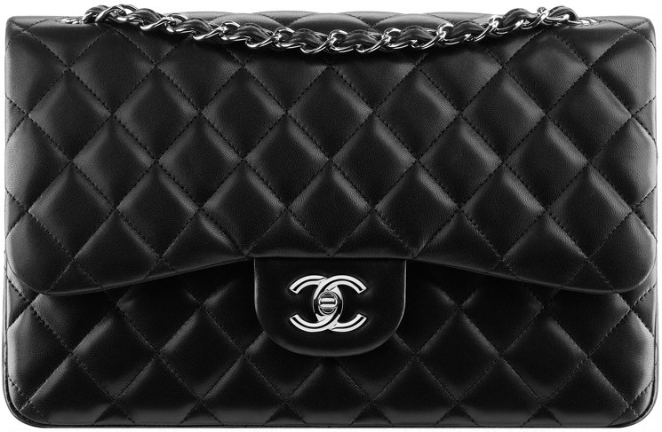 Chanel Classic Flap Small Black Caviar Shoulder Bag Microchipped  THE  PURSE AFFAIR