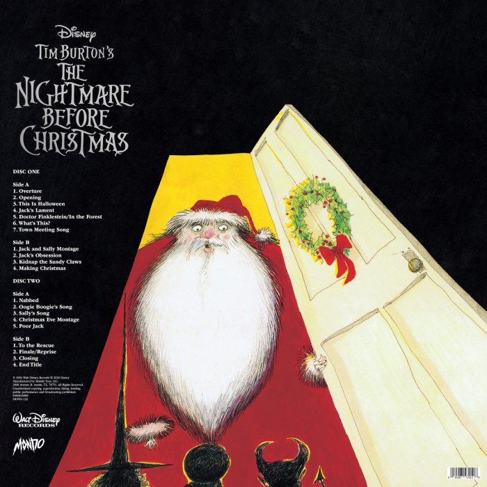 the nightmare before christmas vinyl record 2