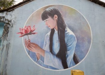 Làng bích họa Tam Thanh vẻ đẹp tinh túy trong tranh