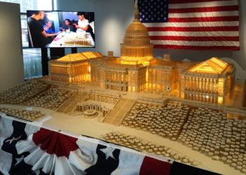 Kiến trúc sư Việt Nam lập kỷ lục thế giới bằng tăm và mica