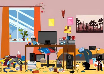 #Nghĩ: Một căn phòng bừa bộn nói lên điều gì về chủ nhân của nó?