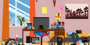 #Nghĩ: Một căn phòng bừa bộn nói lên điều gì về chủ nhân của nó?