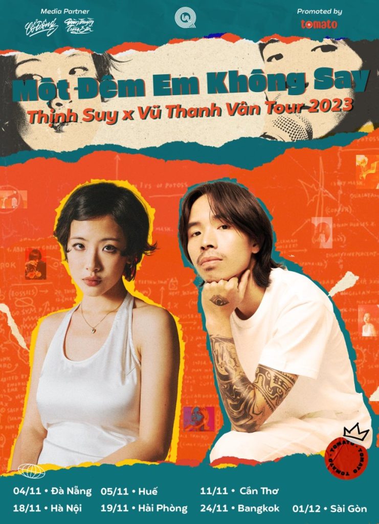 Lần đầu tiên của Thịnh Suy và Vũ Thanh Vân: Tour diễn xuyên Việt trong 1 tháng