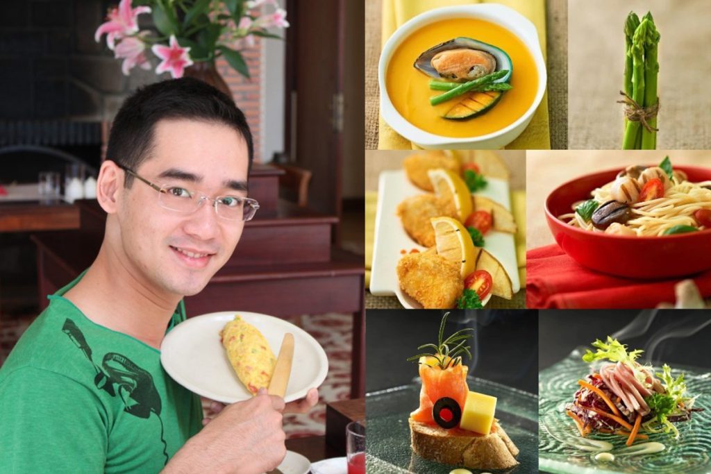 Food stylist Nguyễn Dăng Phương