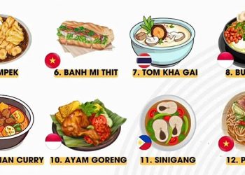 12 món ăn tạo nên tinh hoa ẩm thực Đông Nam Á