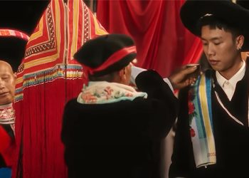 Đám cưới người Dao trong Đi Dưới Trời Rực Rỡ