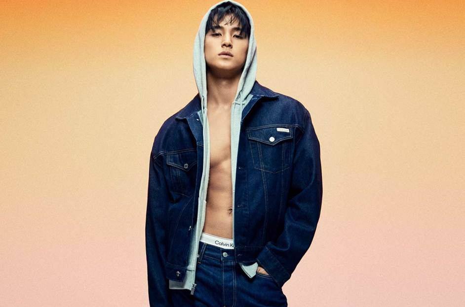 quang cao yeu to nhuc duc MINGYU Calvin Klein BST thu 2024