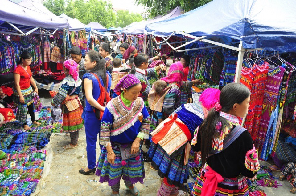 cho phien bac ha buoi sang